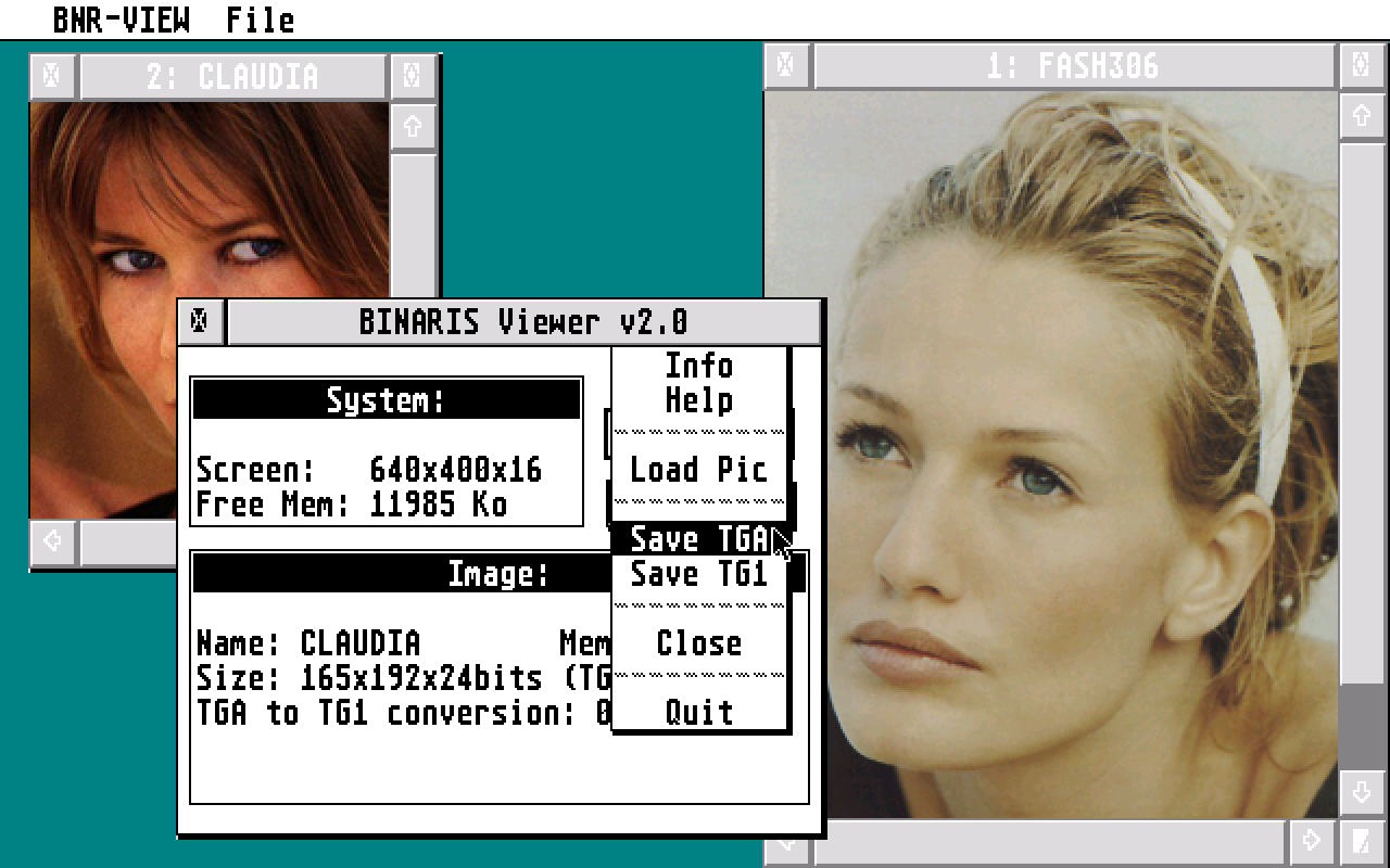 Binaris Viewer atari screenshot